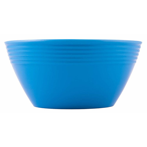 Melange 18 Piece Bamboo Dinnerware Set Squares Collection Shatter Proof And Chip Resistant Bamboo Plates And Bowls Color Blue Dinner Plate Salad Plate Soup Bowl 6 Each Wayfair