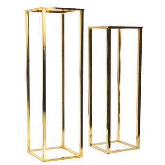 Global Views Escher Square Pedestal Plant Stand Wayfair