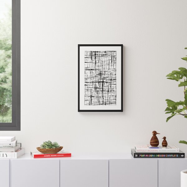 'Aesthetic Singularity' - Picture Frame Graphic Art Print on Paper ...