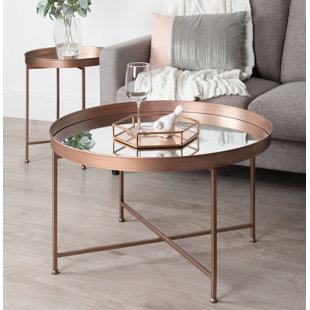 Kriebel Metal Foldable Lift Top Coffee Table Kriebel Metal Foldable Lift Top Coffee Table