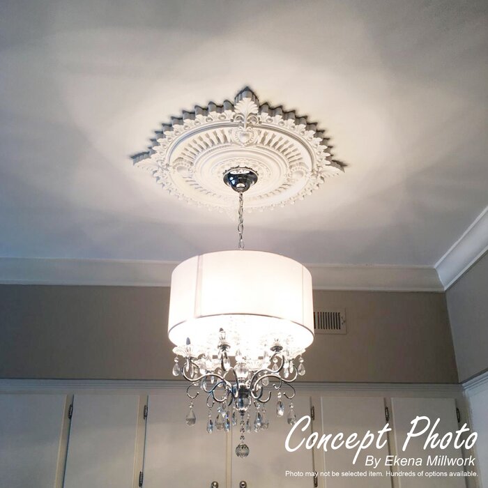 Ekena Millwork Legacy Acanthus Ceiling Medallion Wayfair