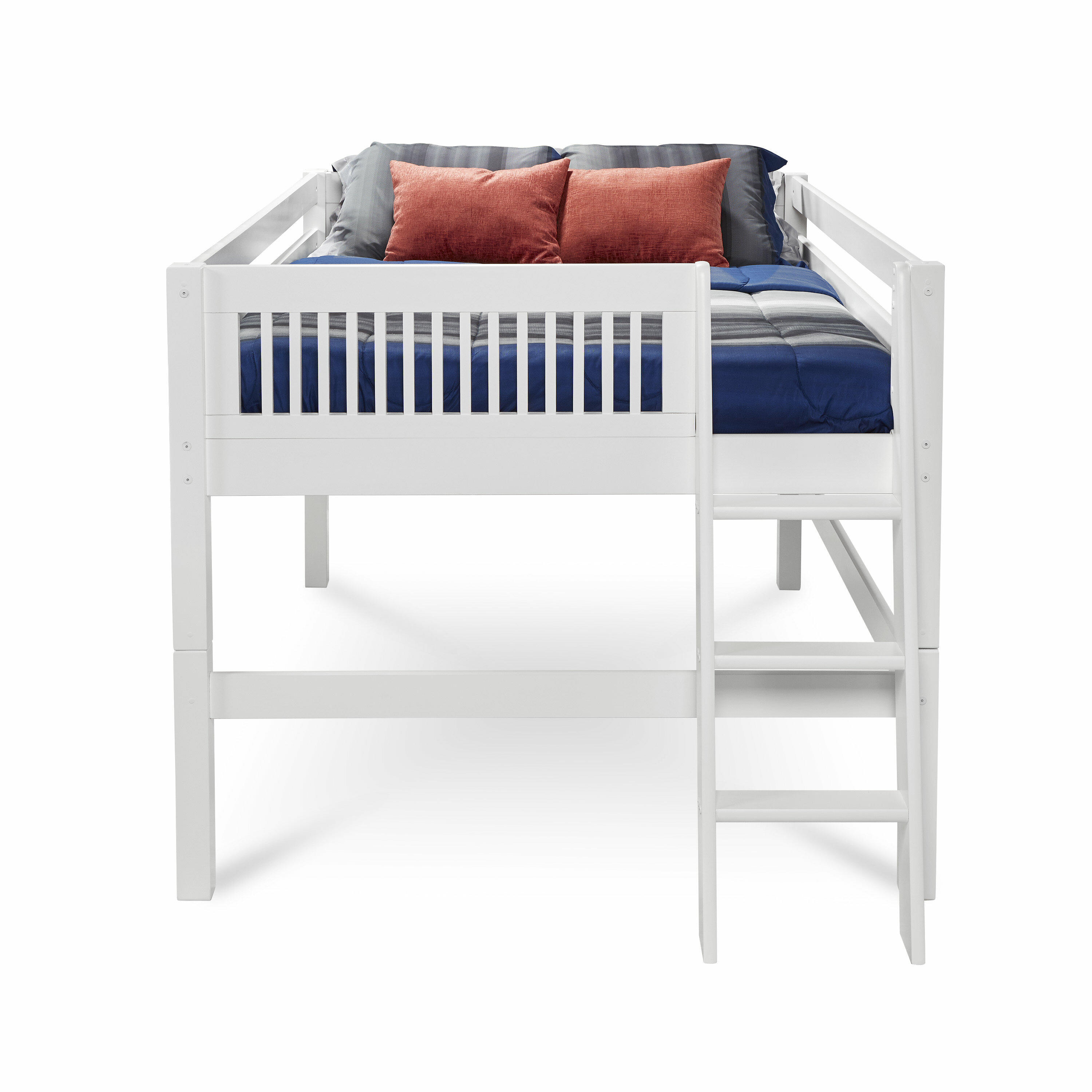 Viv Rae Isabelle Full Low Loft Bed Reviews Wayfair Ca