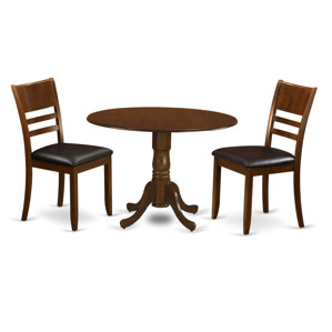 Gloucester 3 Piece Dining Set by Charlton Home