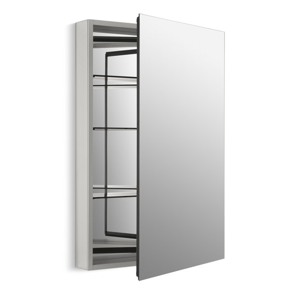 Kohler Catalan Aluminum Single Door Medicine Cabinet With 170