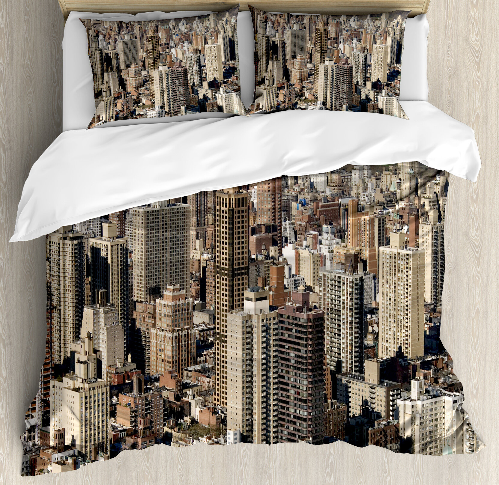 3d Nyc New York London City Night Duvet Quilt Cover Sets