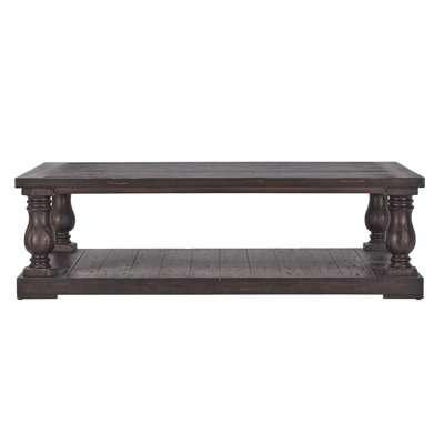 Lark Manor Sannoise Coffee Table Colour: Charcoal Brown