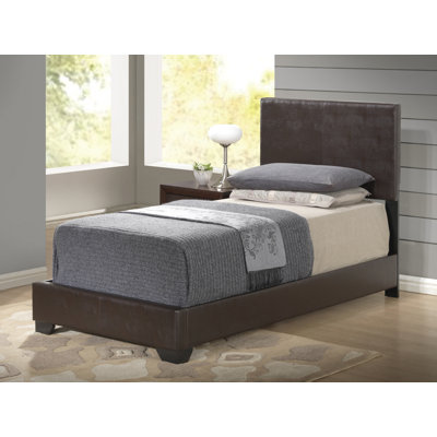 Upholstered Platform Bed Global Furniture Usa Color Brown Size Full