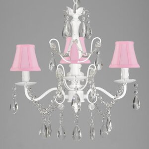 4-Light Crystal Chandelier