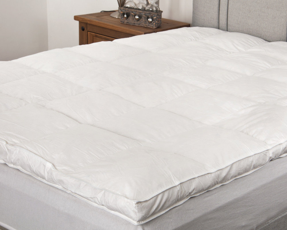 Wayfair Sleep Original Company Natural Duck Feather Mattress Original Sleep Company Natural Duck Feather Mattress Topper