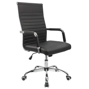 One Size Black Porthos Home Stackable Office Chair With PVC upholstery Metal Frame And Arm Rest Various Colors