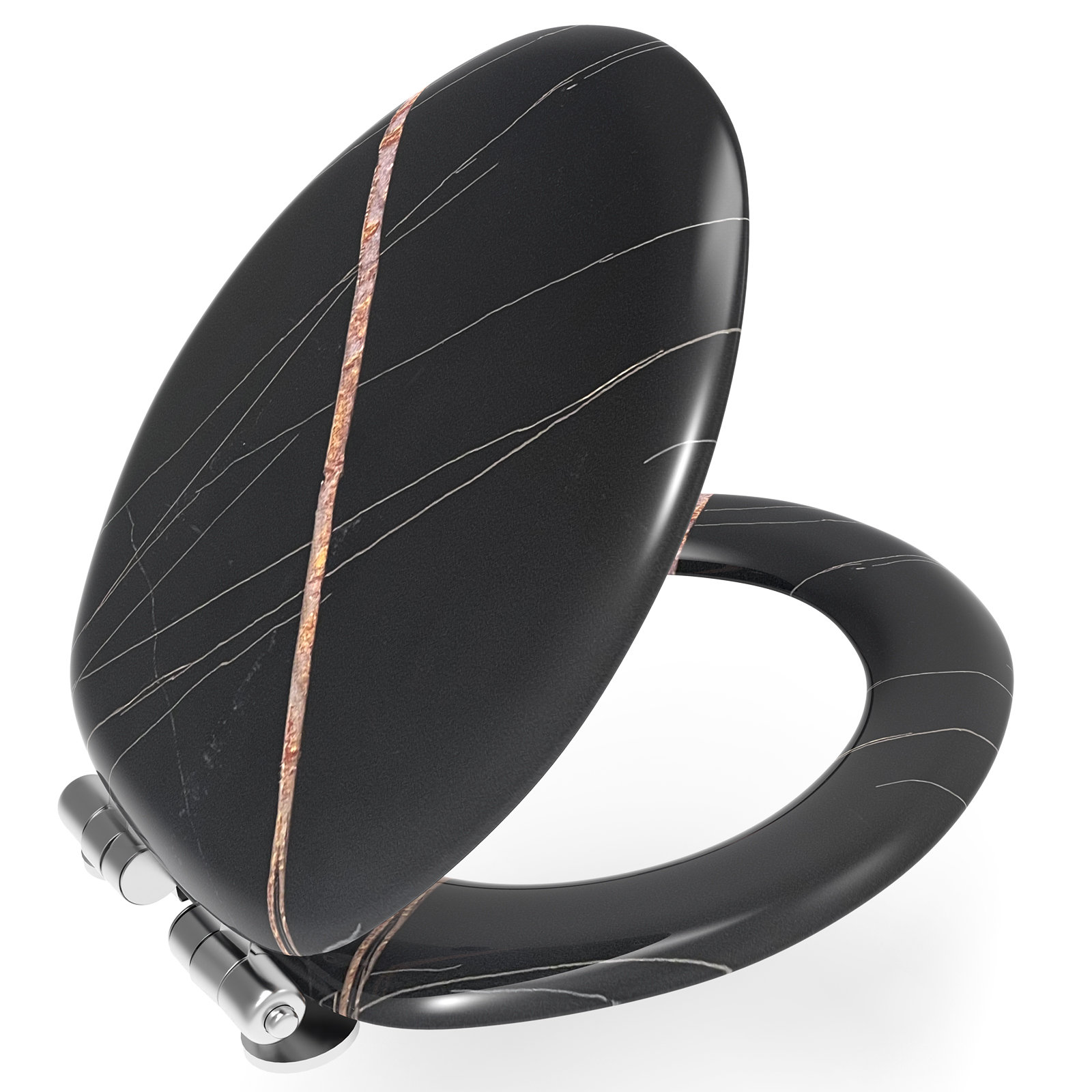 senplus Wooden Elongated Toilet Seat Wayfair