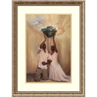Red Barrel Studio Give It All To God Picture Frame Acrylic