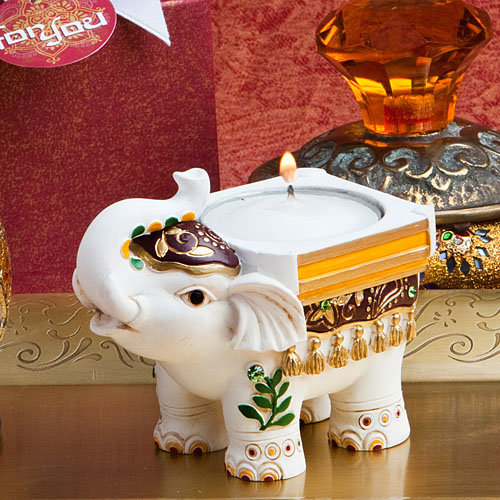 Lucky Elephant Tealight Holder Wayfair