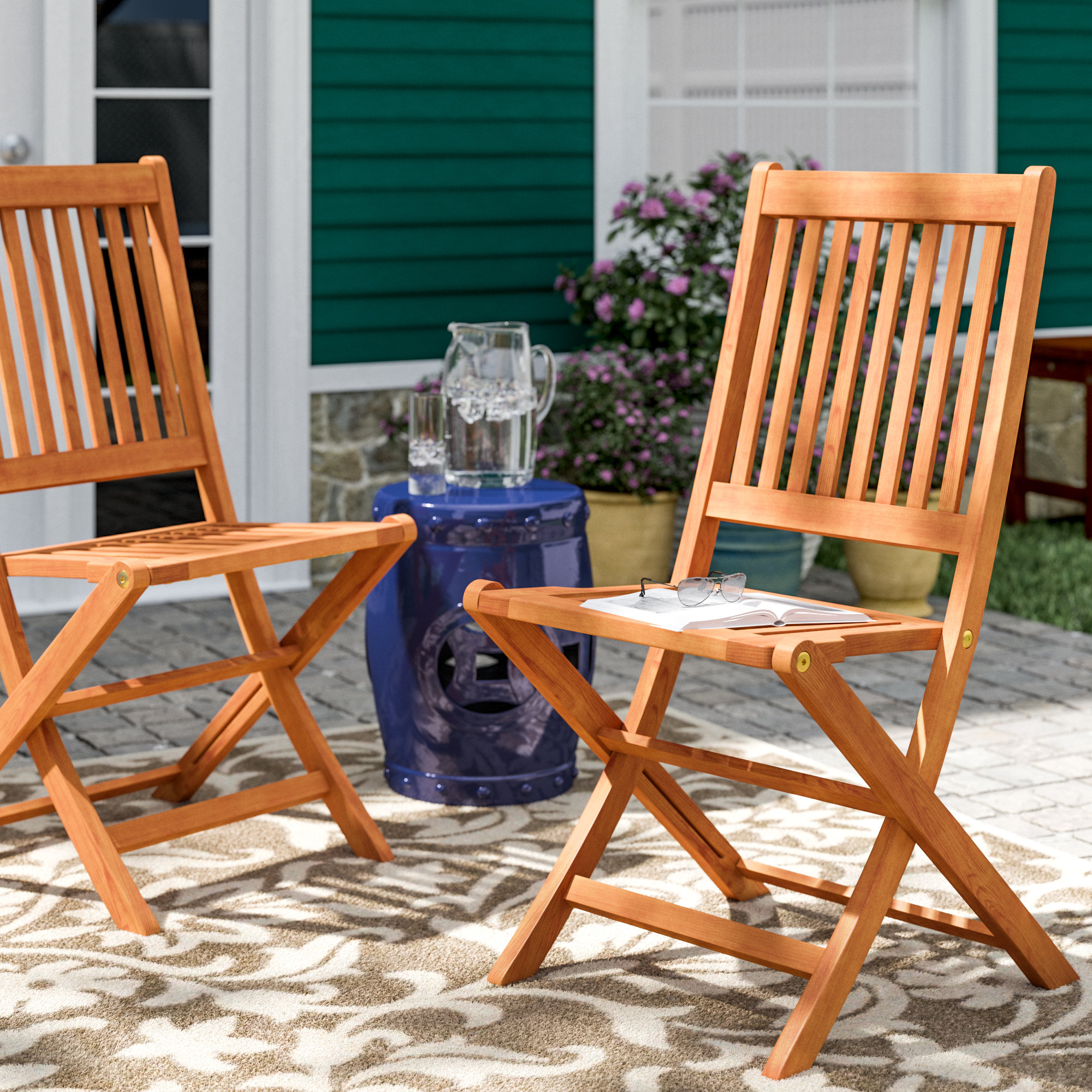 Cadsden Patio Folding Chair Cadsden Patio Folding Chair