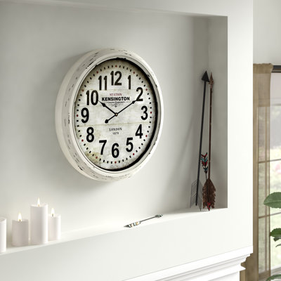 oversized 18.5" wall clock