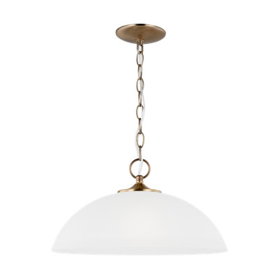 1 - Light Single Dome Pendant