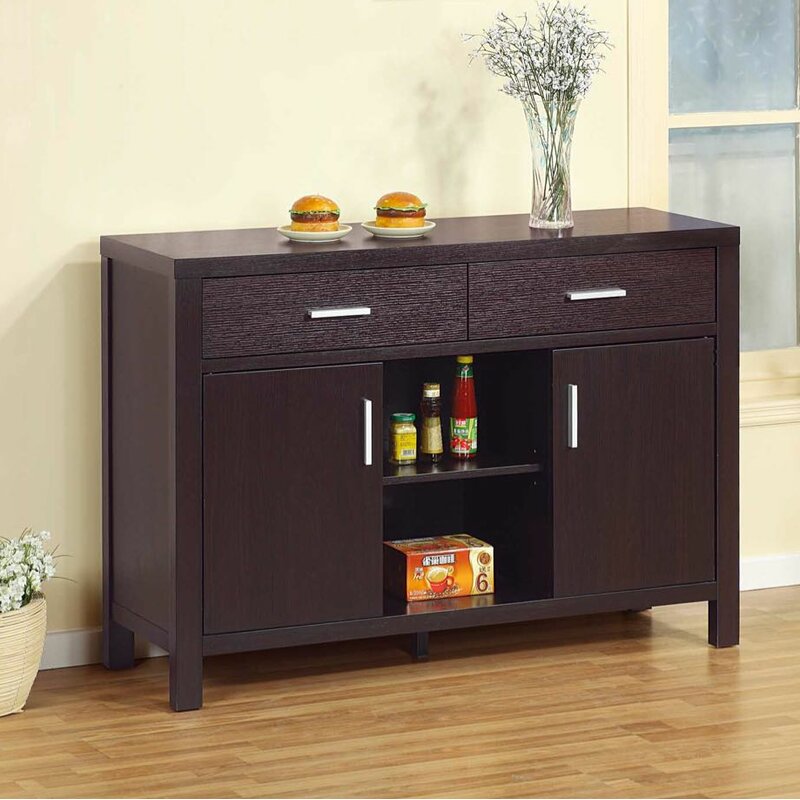 Shop Elena Two Tone Antique Kitchen Island Buffet By Inspire Q