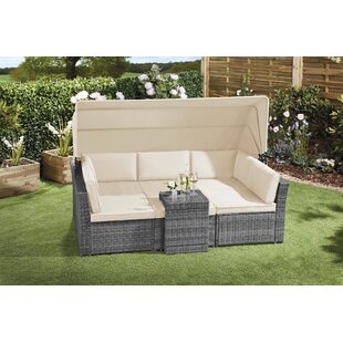Ludwicka Garden Sofa With Cushions By Sol 72 Outdoor