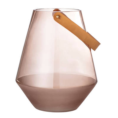 Atalissa Brown 9 25 Glass Table Vase Reviews Allmodern