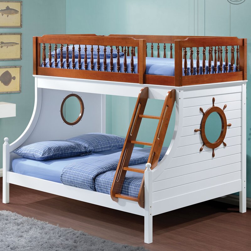 wayfair bunk bed twin over full