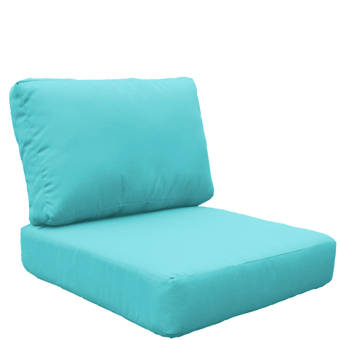 Kathy Ireland Homes Gardens By Tk Classics River Brook Indoor Outdoor 4 Piece Replacement Cushion Set Wayfair