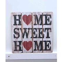 Home Sweet Home Baseball Sign Sign by Hard Working Mom Metal Wreath Sign