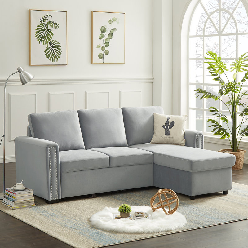 Seater L-Shape Corner Couch Sofa-Bed 