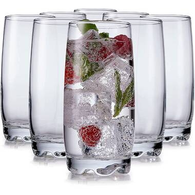 Set of 4 Brand New Never Used Pinnacle Vodka Hurricane Glasses 14 oz 