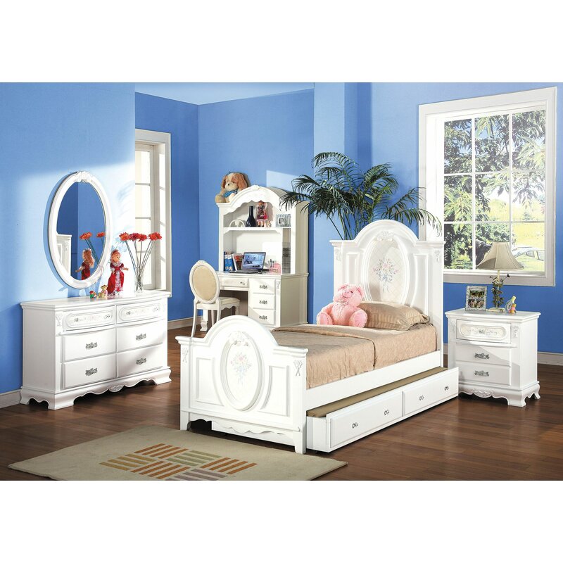 harriet bee egbert panel customizable bedroom set | wayfair