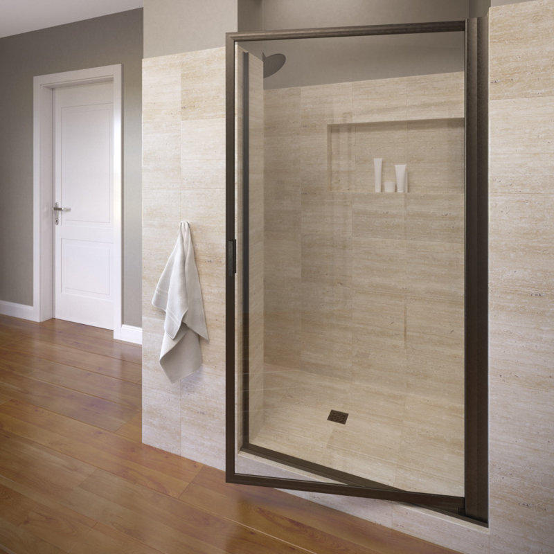 Basco Sopora 29 5 X 67 Pivot Framed Shower Door Reviews Wayfair