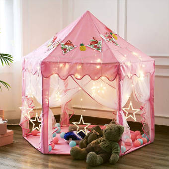 Shinerfier 5 X 5 Indoor Outdoor Polyester Pop Up Play Tend With Carrying Bag Reviews Wayfair