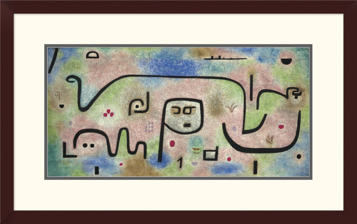 PAUL KLEE INSULA DULCAMARA 1938 ポスター 額入り www.krzysztofbialy.com