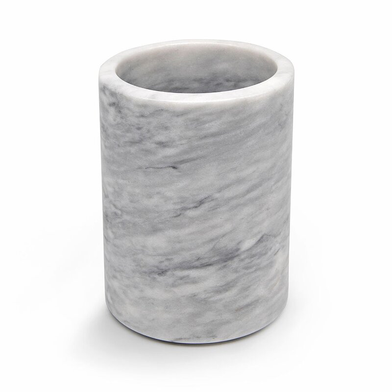 kook Marble Champagne Utensil Crock | Wayfair