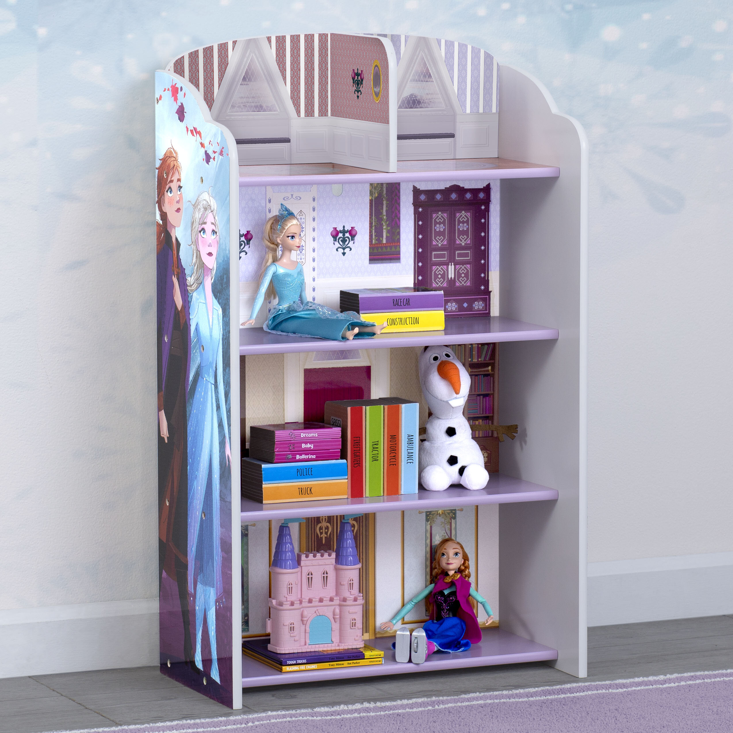 Girls Toy Box Elza Frozen Organizer Kids Bedroom Storage Bin Wood Furniture New
