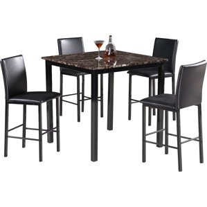 5 Piece Counter Height Dining Set by Best Qualit..