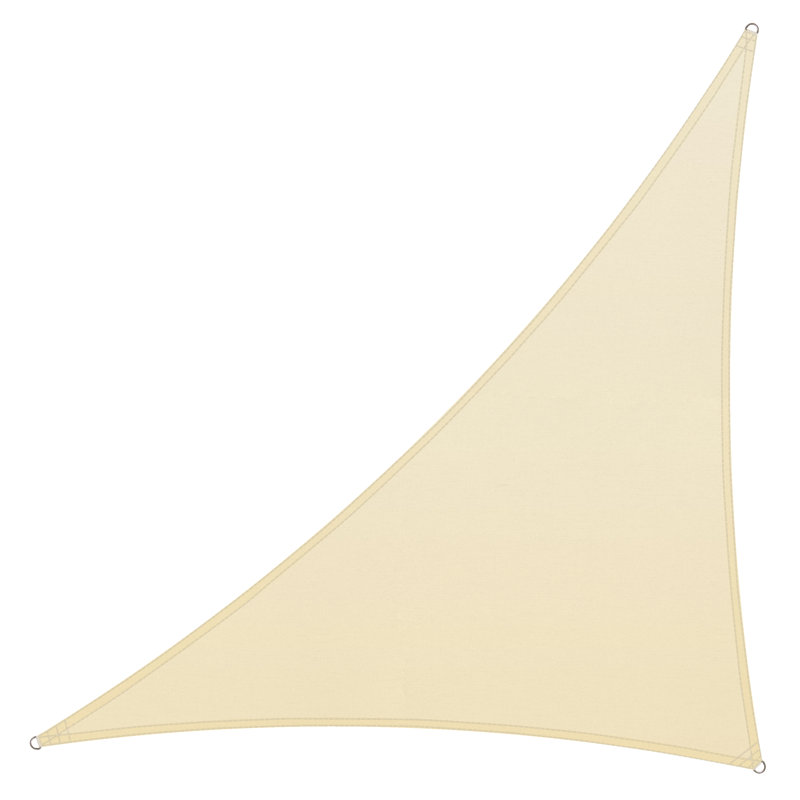 Colourtree Waterproof 9 X 15 X 17 5 Triangle Shade Sail Wayfair