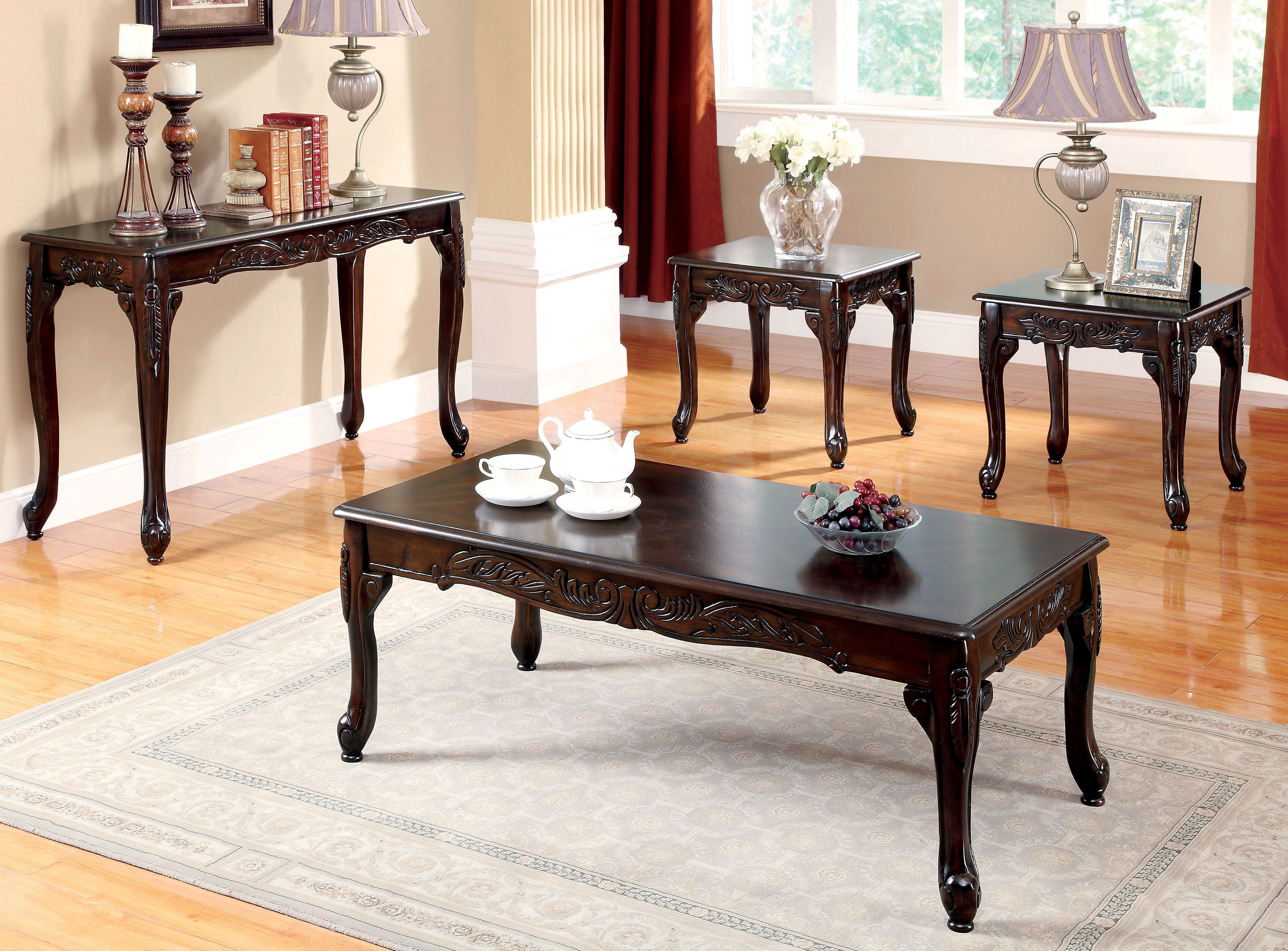 Astoria Grand Walther 4 Piece Coffee Table Set Reviews Wayfair