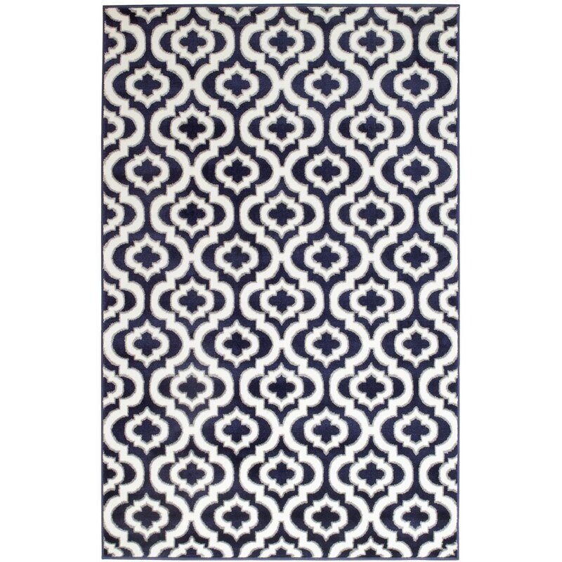 Andover Mills Frieda Navy Area Rug & Reviews | Wayfair