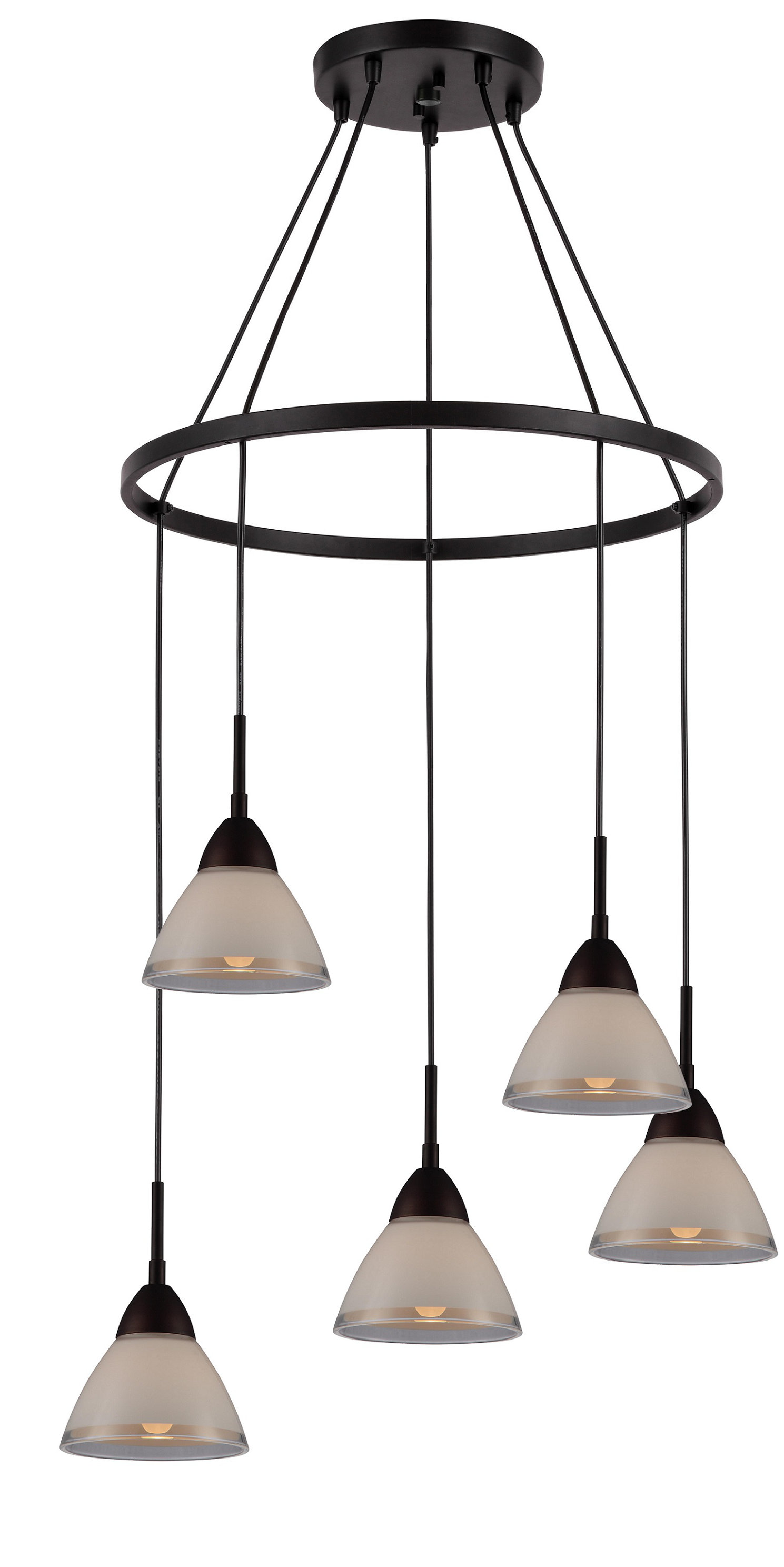 Latitude Run Funsch 5 Light Cluster Cone Pendant Wayfair