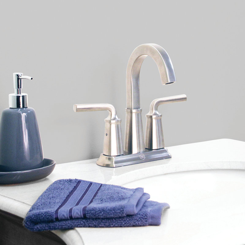 Windon Bay Chesapeake Centerset Bathroom Faucet With Drain