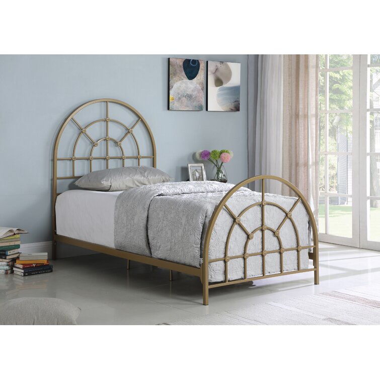 Gold Flamingo Teen Addison Twin Low Profile Standard Bed Wayfair