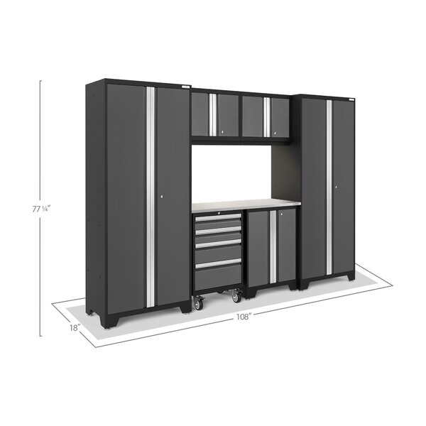 Bold Series 7 Piece Garage Storage Cabinets