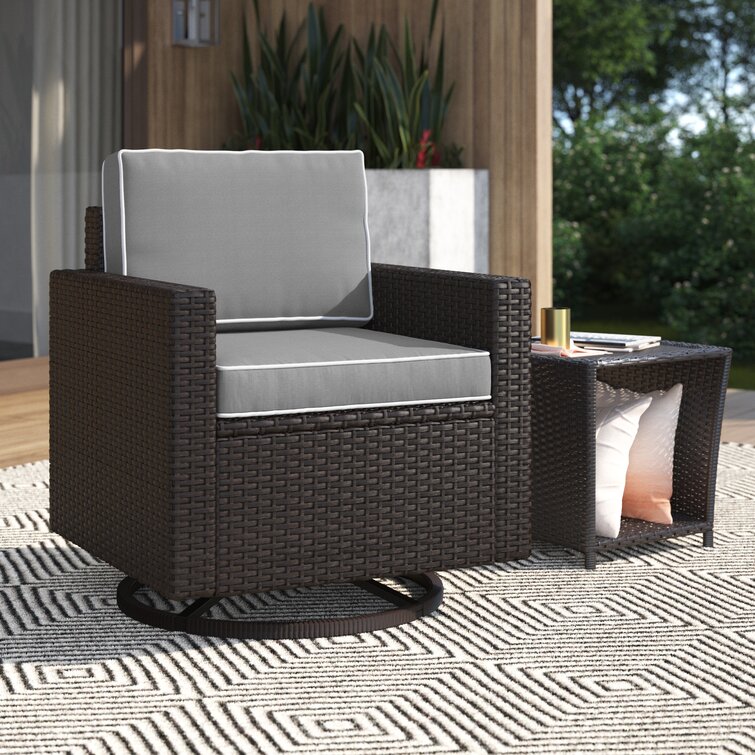 estill swivel patio chair