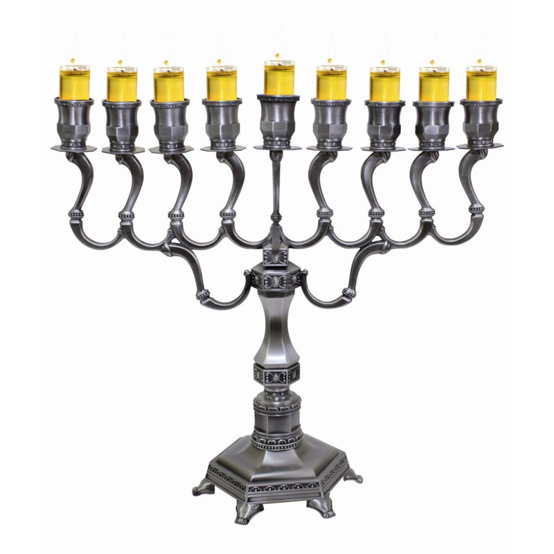 Ben And Jonah Lamp Lighters Ultimate Judaica Menorah Wayfair