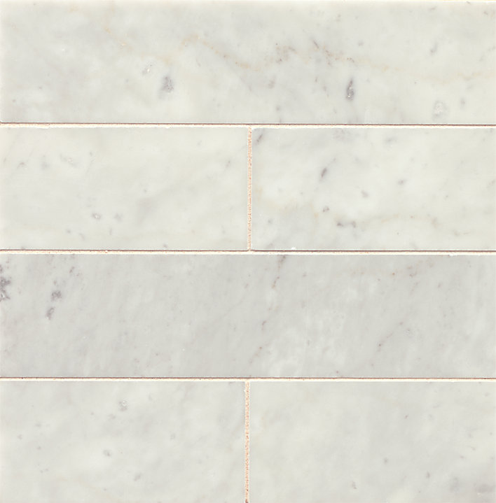 Gsmt 3 X 12 Honed Marble Field Tile In White Carrara Reviews 3 X 12 Honed Marble Field Tile In White Carrara