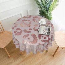 Tablecloth,Creative Texture of Marble and Gold Foil Washable Water Resistant Microfiber Decorative Waterproof Rectangle Table Cover