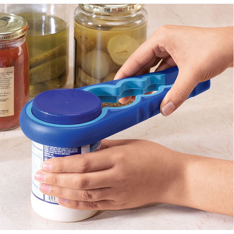 HOT Adjustable Hand Manual Non-slip Can Bottle Jar Easy Opener Stainless Steel