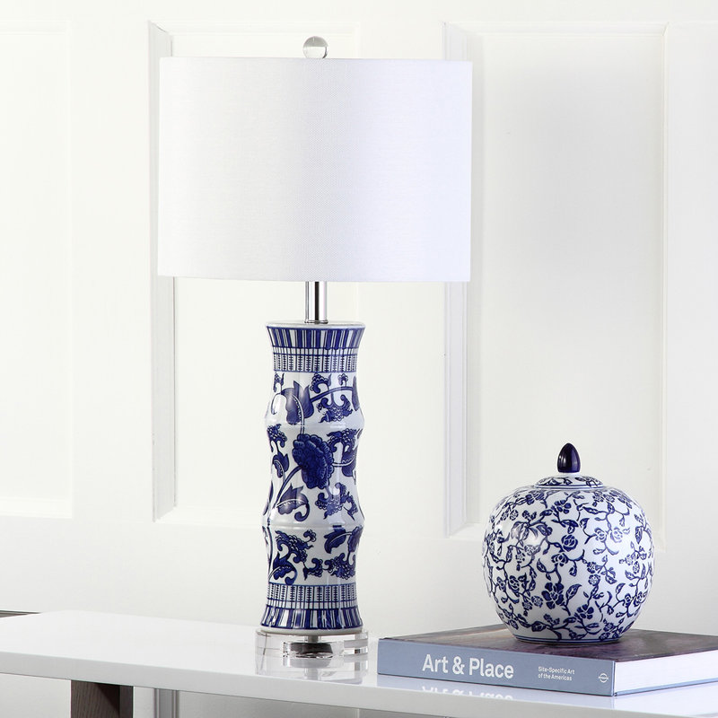 wayfair table lamps blue