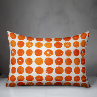 Orange Polka Dot Outdoor Pillows You Ll Love In 2021 Wayfair