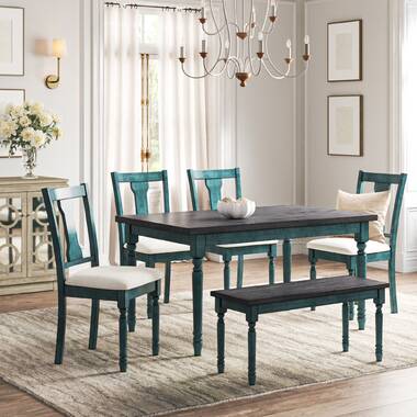 jaworski 6 piece dining set gracie oaks